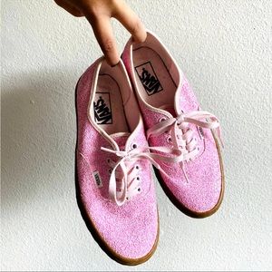 Vans Pink Glitter Sneakers